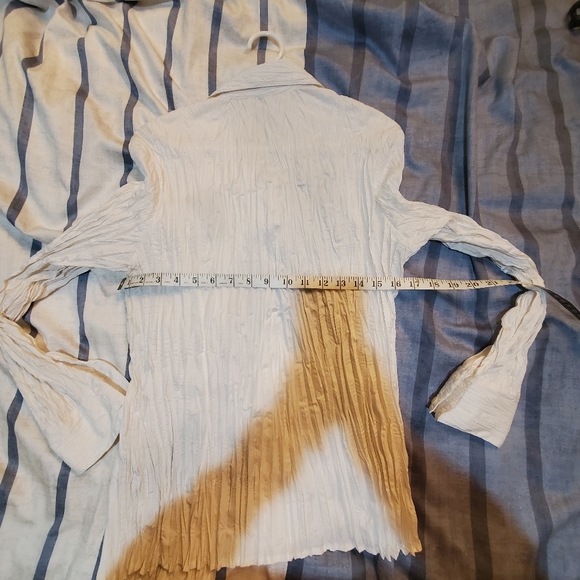 Jane Blue vintage white embroidered shirt - Picture 2 of 6